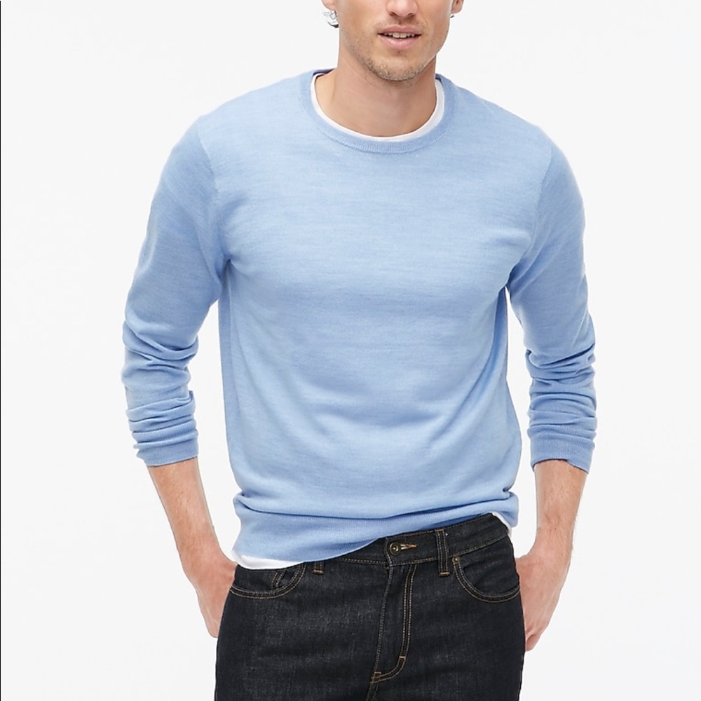 Wool-Blend Crewneck Sweater